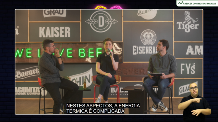 Transmissão ao vivo — evento Heineken